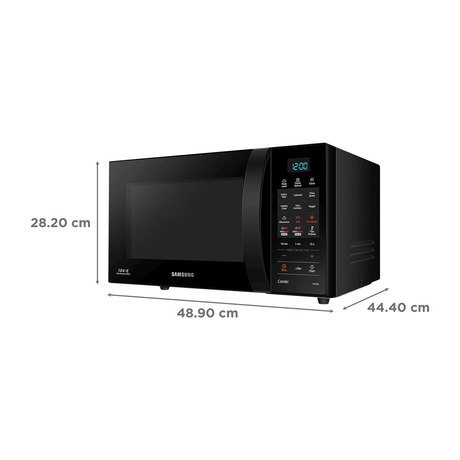 SAMSUNG Combi 21L Convection Microwave Oven with Autocook Menus (Black) SAMSUNG Combi 21L Convection Microwave Oven with Autocook Menus (Black)_2