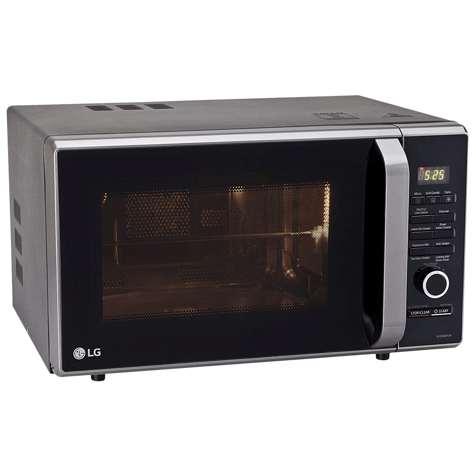 LG 28L Convection Microwave Oven with Intellowave Technology (MC2887BFUM, Black)_9