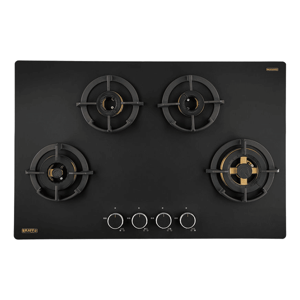 KAFF MSM 804 Toughened Glass Top 4 Burner Automatic Hob (Flame Failure Device, Black) KAFF MSM 804 Toughened Glass Top 4 Burner Automatic Hob (Flame Failure Device, Black)_6