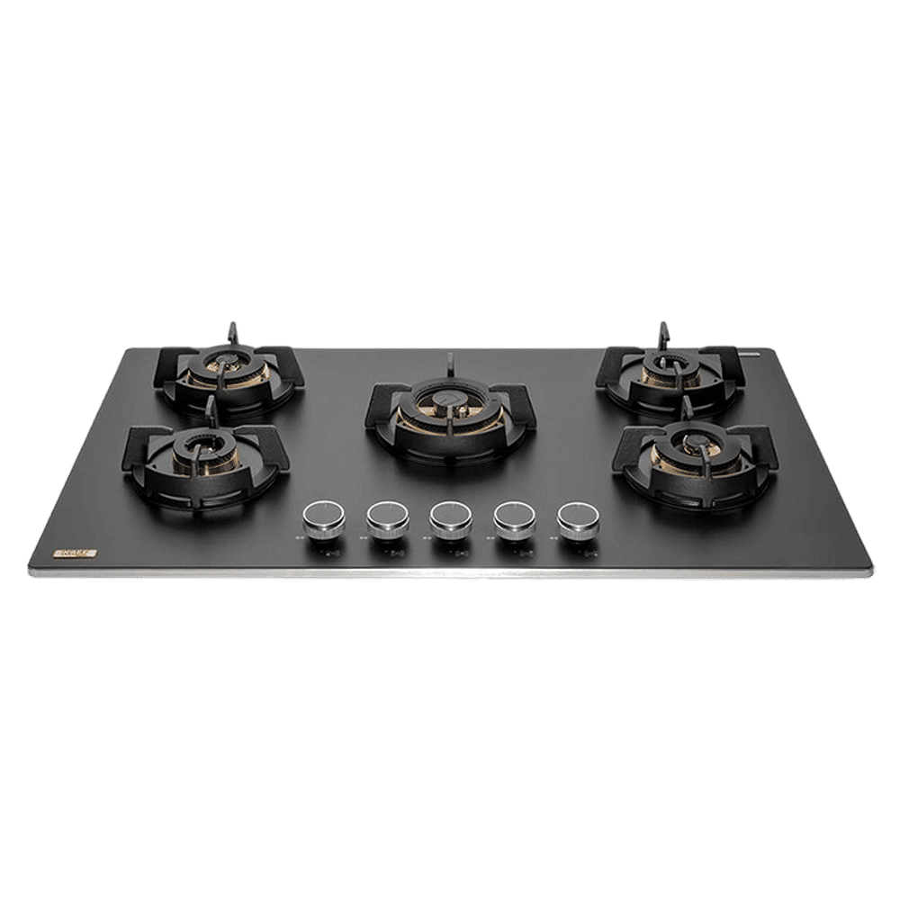 KAFF MSM 865 Glass Top 5 Burner Automatic Hob (Flame Failure Device, Black) KAFF MSM 865 Glass Top 5 Burner Automatic Hob (Flame Failure Device, Black)_1