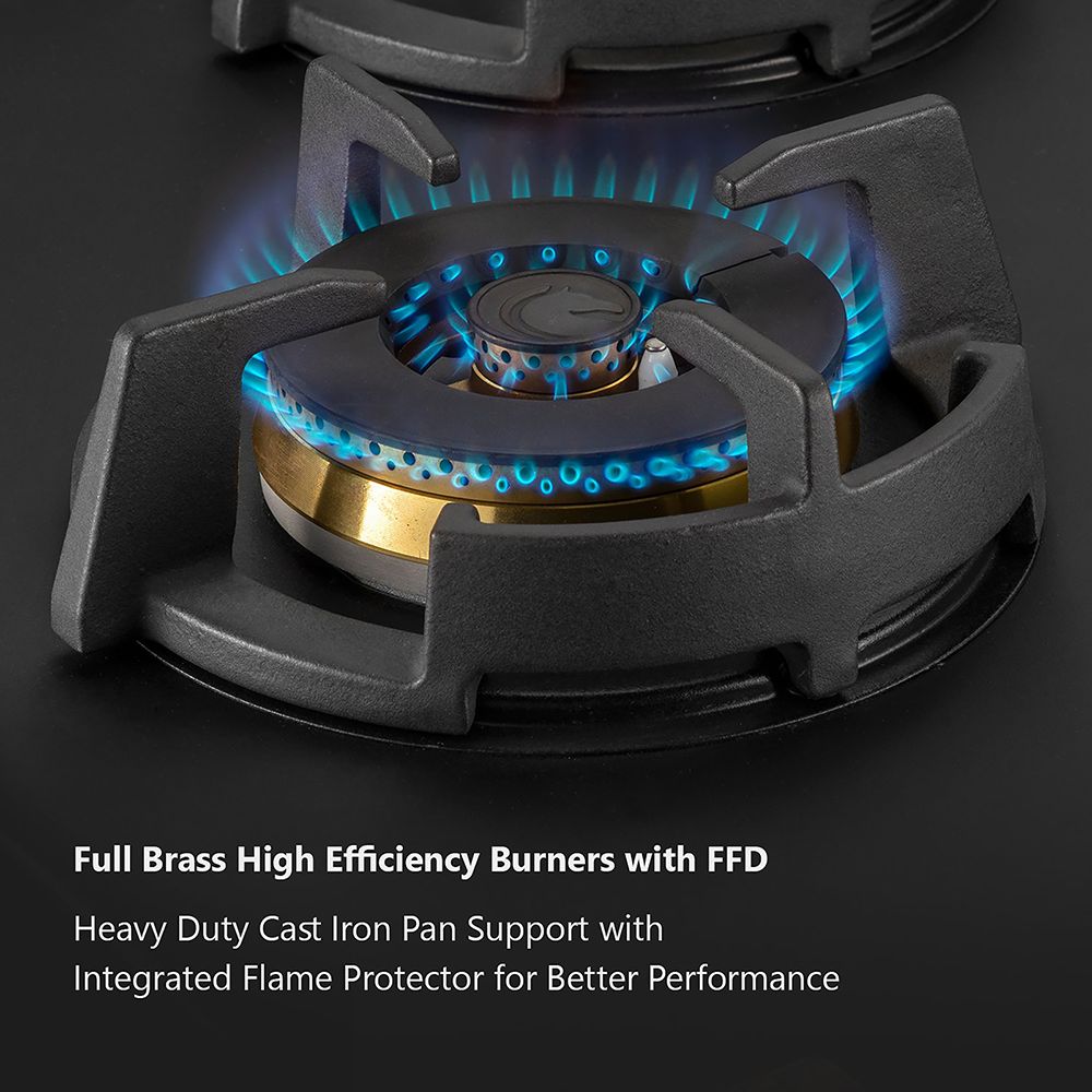 KAFF MSM 865 Glass Top 5 Burner Automatic Hob (Flame Failure Device, Black) KAFF MSM 865 Glass Top 5 Burner Automatic Hob (Flame Failure Device, Black)_13