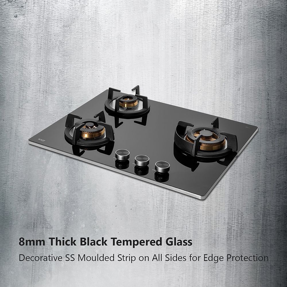 KAFF Bellini Tempered Glass Top 3 Burner Automatic Electric Hob (Flame Failure Device, Black) KAFF Bellini Tempered Glass Top 3 Burner Automatic Electric Hob (Flame Failure Device, Black)_19
