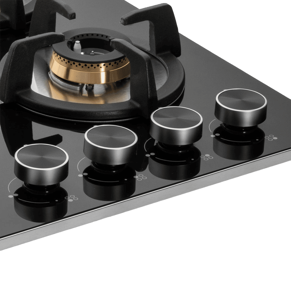 KAFF BLH-F 604 Tempered Glass Top 4 Burner Automatic Electric Hob (Flame Failure Device, Black) KAFF BLH-F 604 Tempered Glass Top 4 Burner Automatic Electric Hob (Flame Failure Device, Black)_5