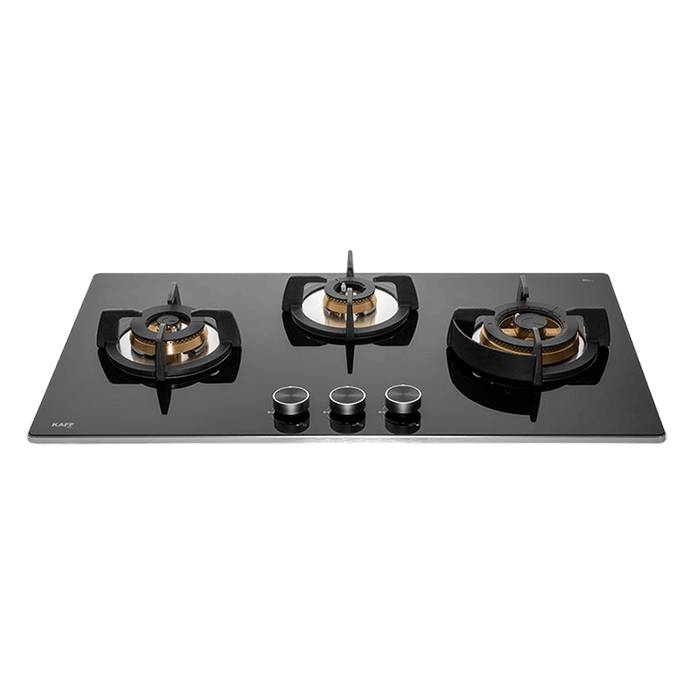 KAFF BLH-F 783X Tempered Glass Top 3 Burner Automatic Electric Hob (Flame Failure Device, Black) KAFF BLH-F 783X Tempered Glass Top 3 Burner Automatic Electric Hob (Flame Failure Device, Black)_1