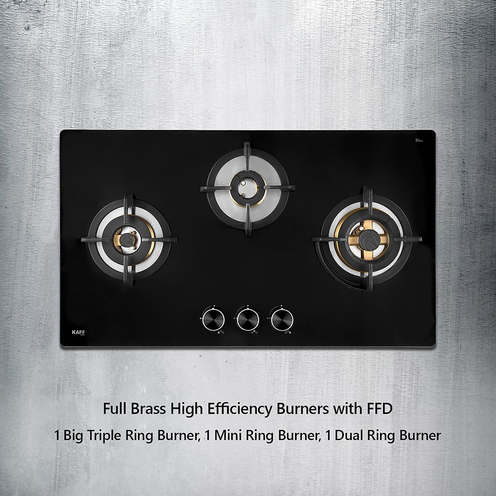 KAFF BLH-F 783X Tempered Glass Top 3 Burner Automatic Electric Hob (Flame Failure Device, Black) KAFF BLH-F 783X Tempered Glass Top 3 Burner Automatic Electric Hob (Flame Failure Device, Black)_10