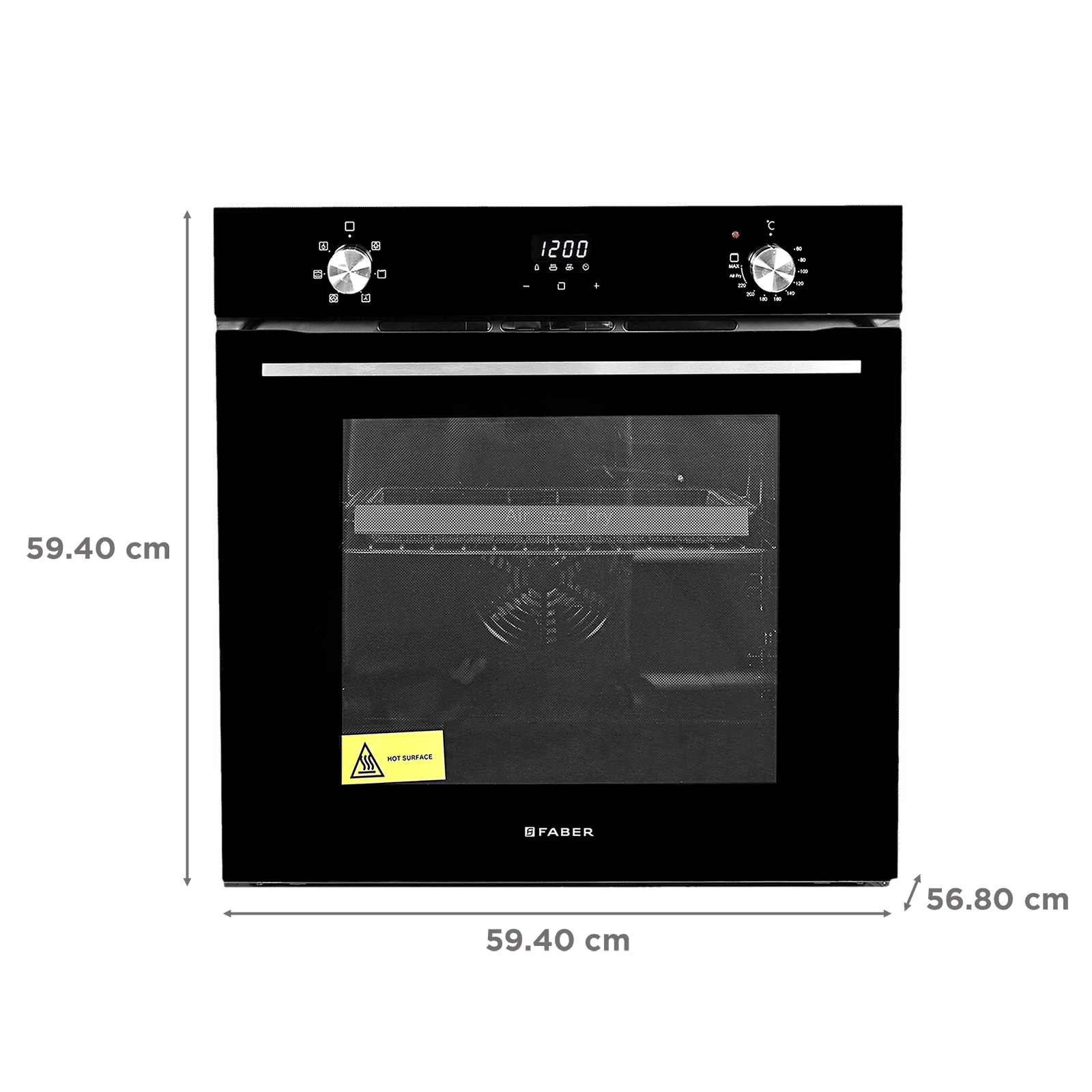 FABER FBIO 6F AF BK 83L Built-in Microwave with Anti Scalding Cold Door Technology (131.0651.880, Black) FABER FBIO 6F AF BK 83L Built-in Microwave with Anti Scalding Cold Door Technology (131.0651.880, Black)_2