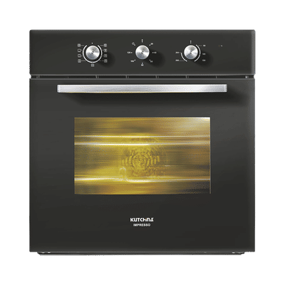 Kutchina Impresso 65L Built-in Convection Microwave with 9 Autocook Menus (244, Black)