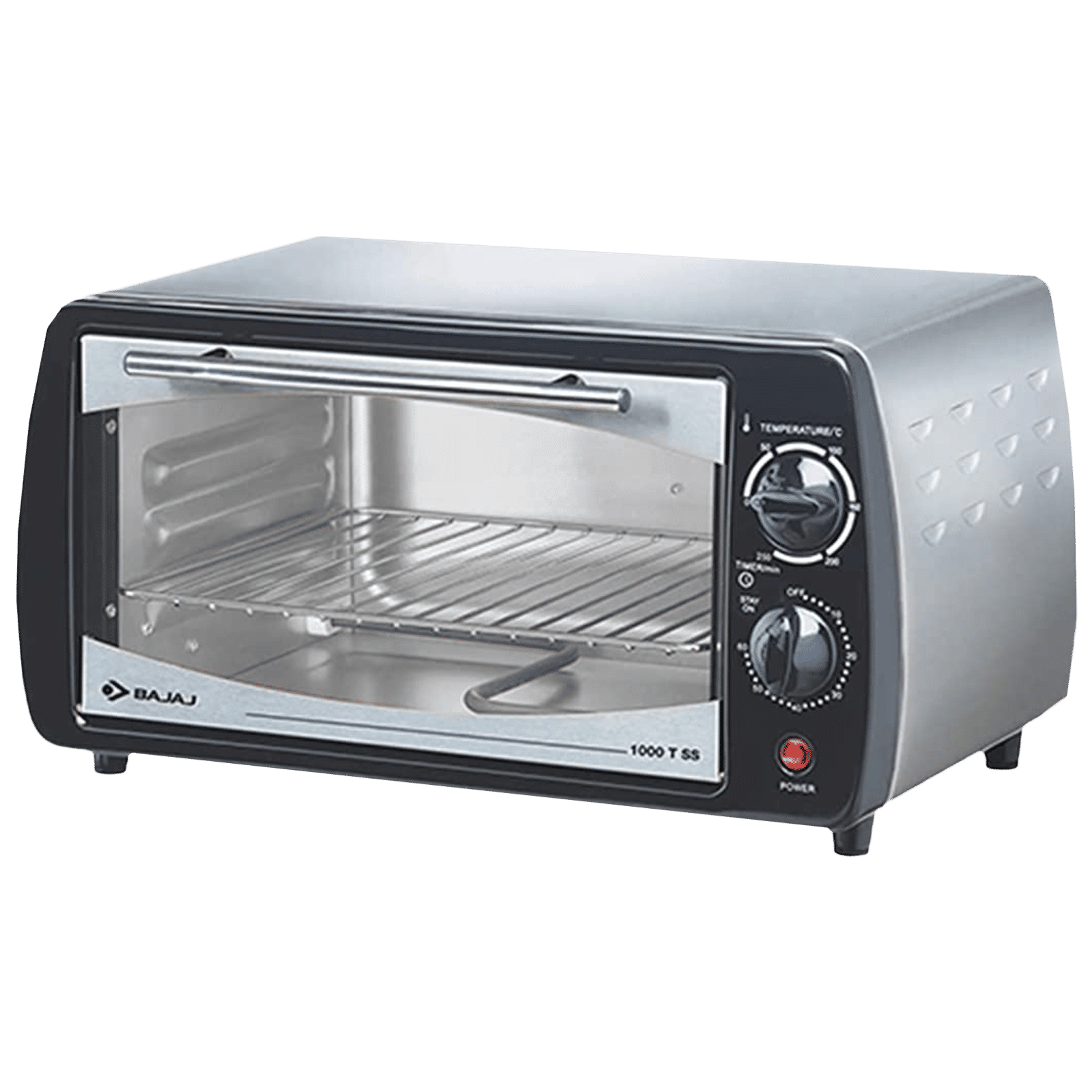 BAJAJ Majesty 1000 TSS 10L Oven Toaster Grill with Unique Heating Element Design (Black/Silver) BAJAJ Majesty 1000 TSS 10L Oven Toaster Grill with Unique Heating Element Design (Black/Silver)_6