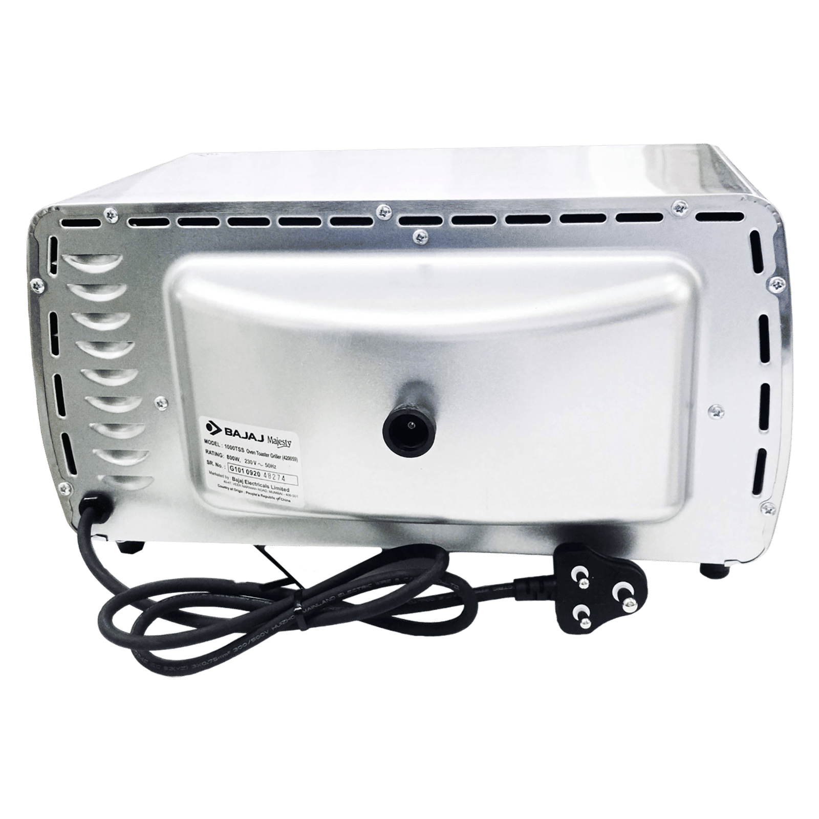 BAJAJ Majesty 1000 TSS 10L Oven Toaster Grill with Unique Heating Element Design (Black/Silver) BAJAJ Majesty 1000 TSS 10L Oven Toaster Grill with Unique Heating Element Design (Black/Silver)_7