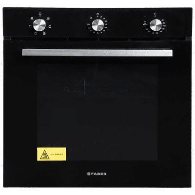 FABER FBIO 6F BK 80L Built-in Microwave with Digital Display (116.0680.241, Black)