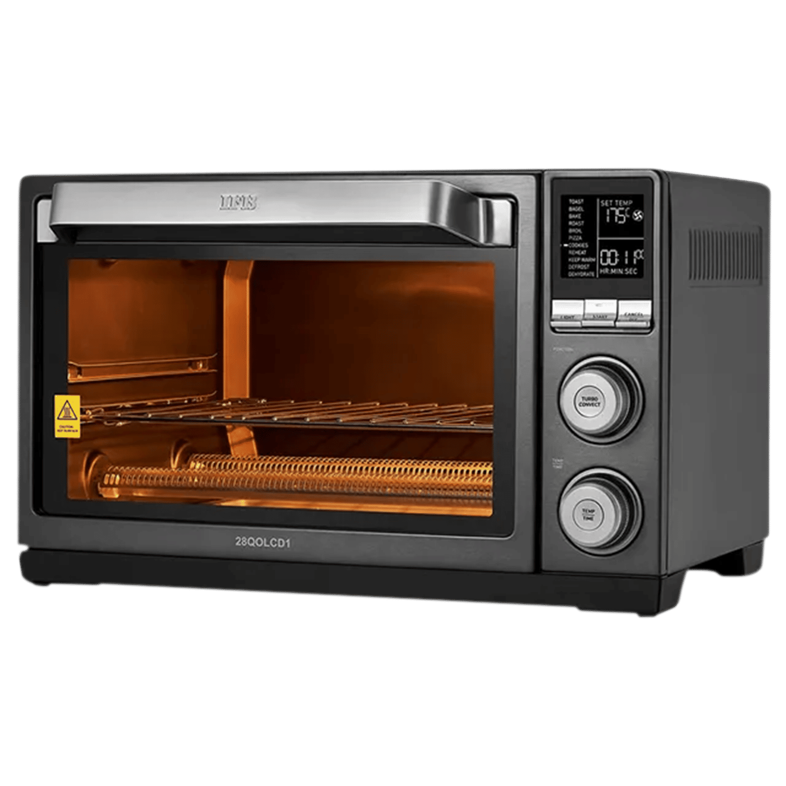 IFB 28L Quartz Oven with 4 Quartz Heating Mechanism (28QOLCD1, Dark Grey) IFB 28L Quartz Oven with 4 Quartz Heating Mechanism (28QOLCD1, Dark Grey)_8
