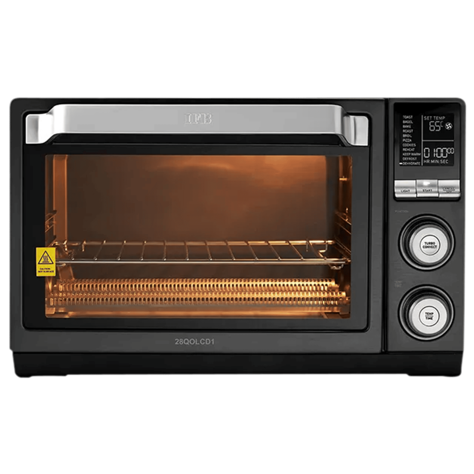IFB 28L Quartz Oven with 4 Quartz Heating Mechanism (28QOLCD1, Dark Grey) IFB 28L Quartz Oven with 4 Quartz Heating Mechanism (28QOLCD1, Dark Grey)_9