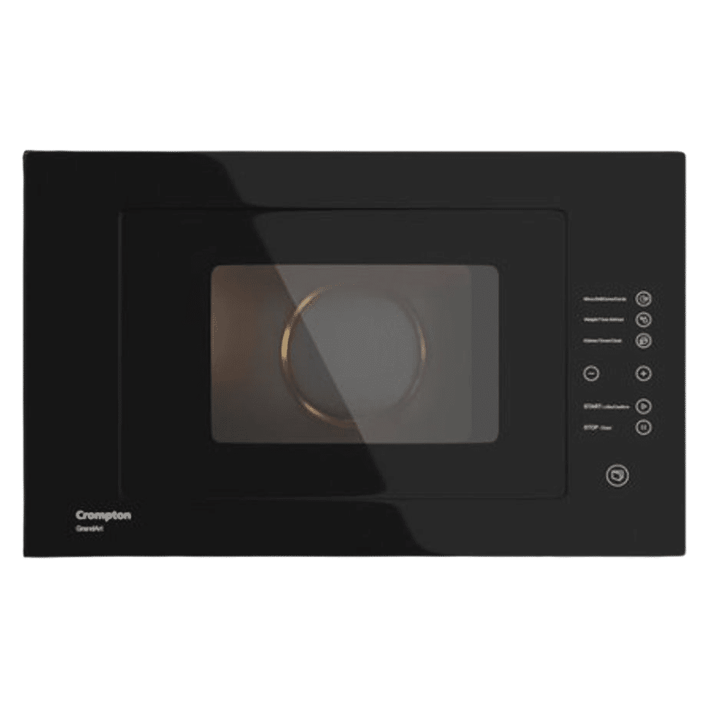Crompton GrandArt 25L Built-in Convection Microwave Oven with 8 Autocook Menus (MWO-GACON25L--MBL, Midnight Black) Crompton GrandArt 25L Built-in Convection Microwave Oven with 8 Autocook Menus (MWO-GACON25L--MBL, Midnight Black)_1