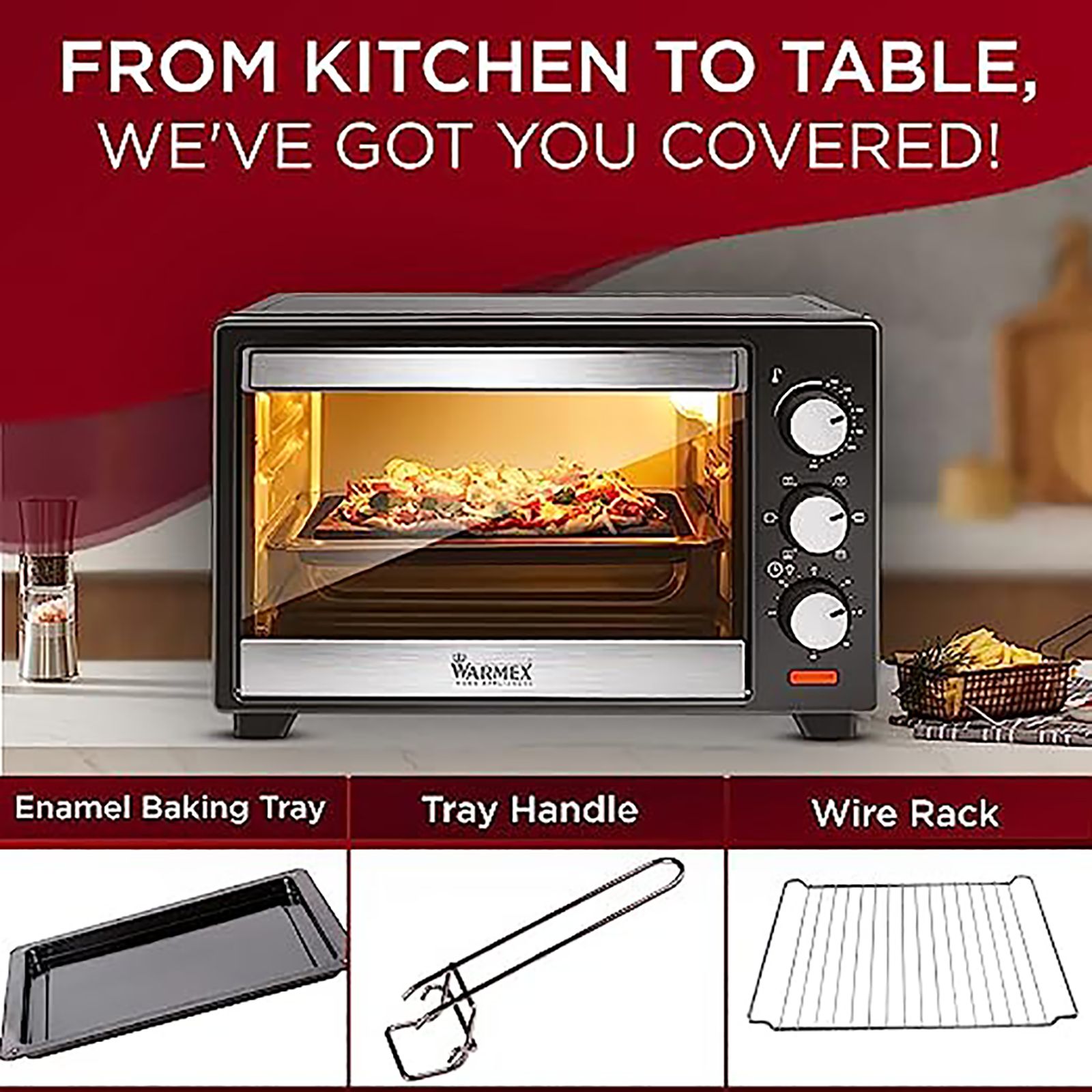WARMEX MB20L 20L Oven Toaster Grill with 14 Autocook Menus (Black)_10