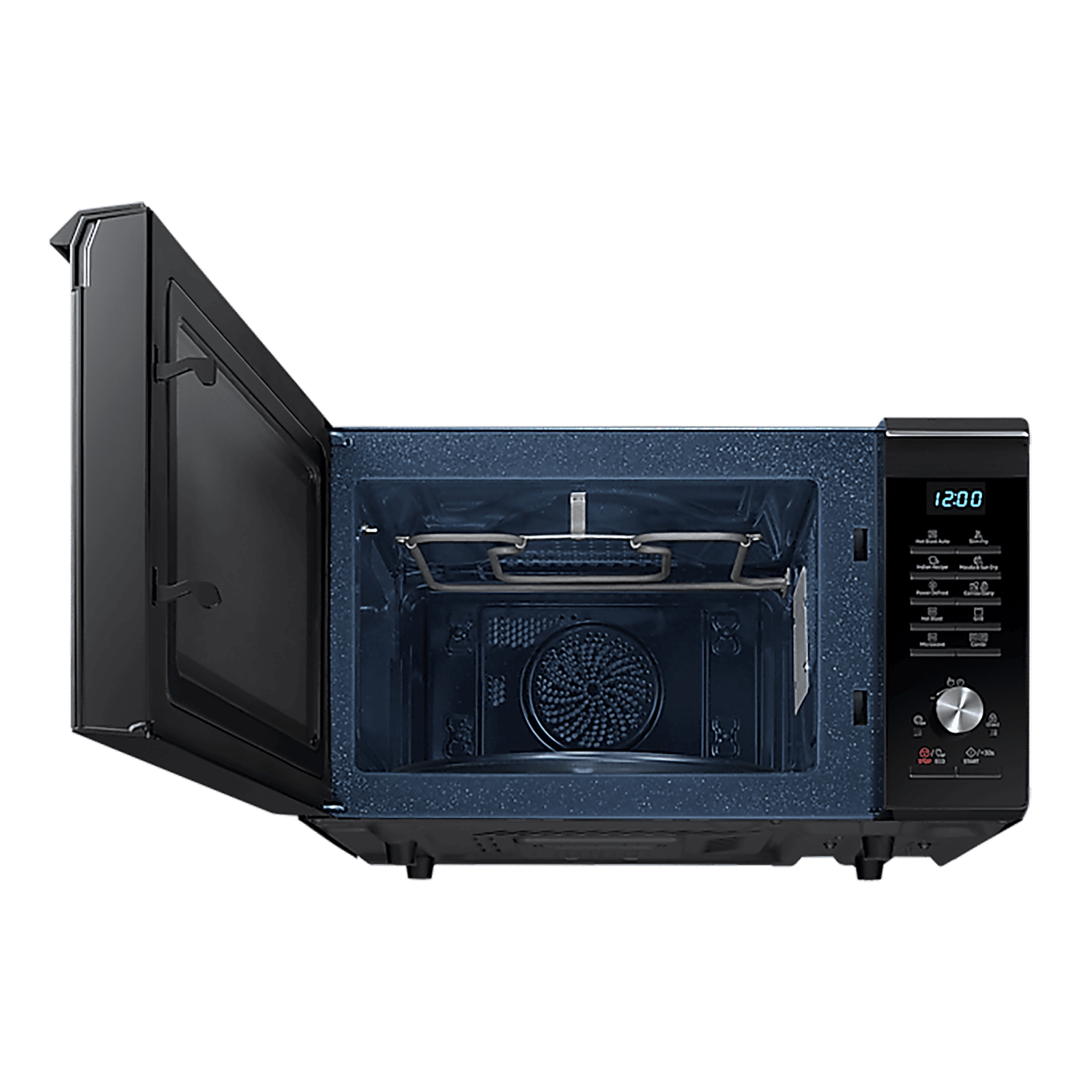 SAMSUNG 28L Convection Microwave Oven with SLIM FRY Technology (MC28A6036QK/TL, Black)_9