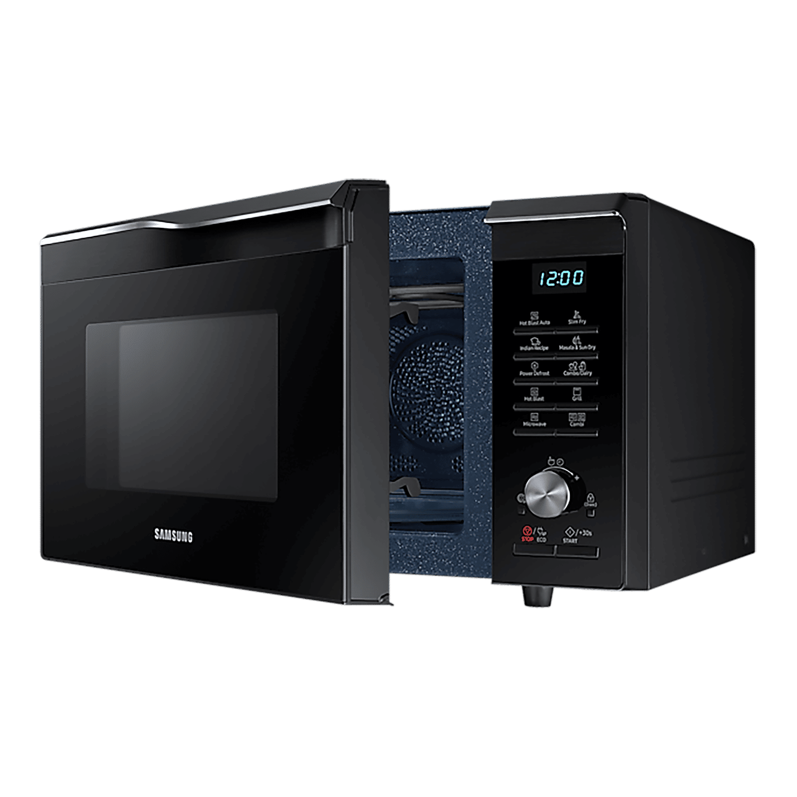 SAMSUNG 28L Convection Microwave Oven with SLIM FRY Technology (MC28A6036QK/TL, Black)_10