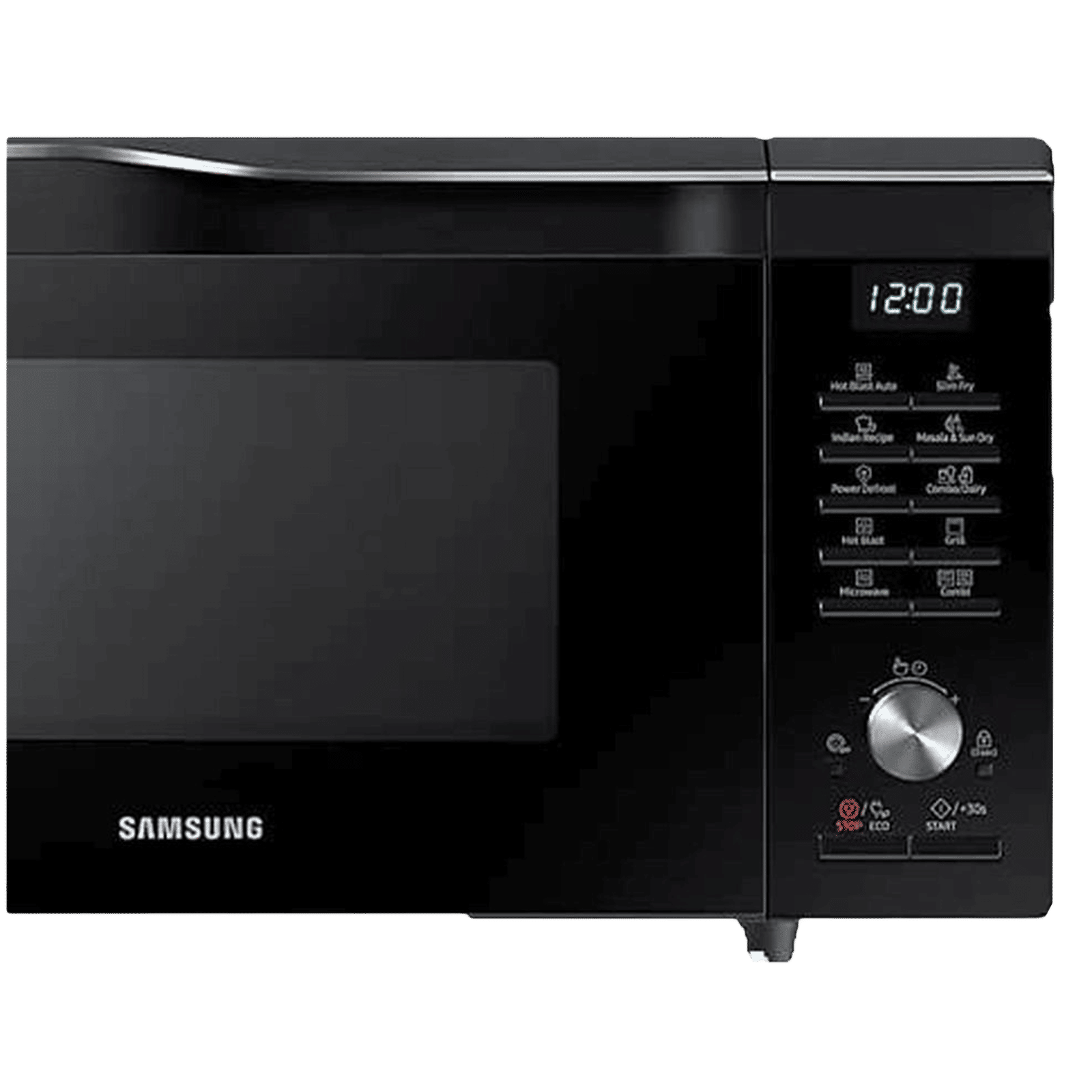 SAMSUNG 28L Convection Microwave Oven with SLIM FRY Technology (MC28A6036QK/TL, Black)_4
