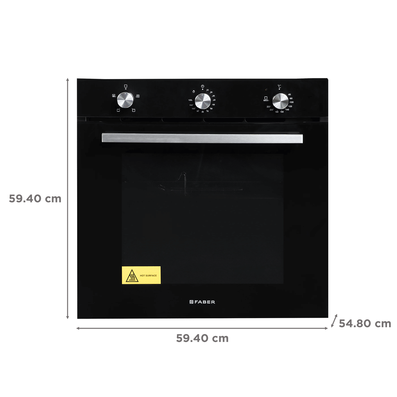 FABER FBIO 4F BK 80L Built-in Microwave Oven with Mechanical Timer (116.0680.002, Black) FABER FBIO 4F BK 80L Built-in Microwave Oven with Mechanical Timer (116.0680.002, Black)_2