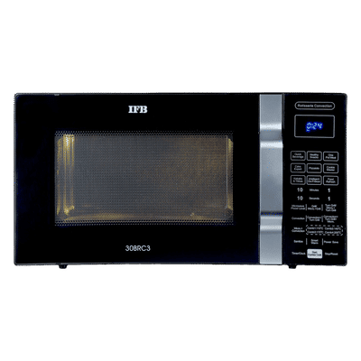 IFB 30L Convection Microwave Oven with 101 Autocook Menus (30BRC3, Black)