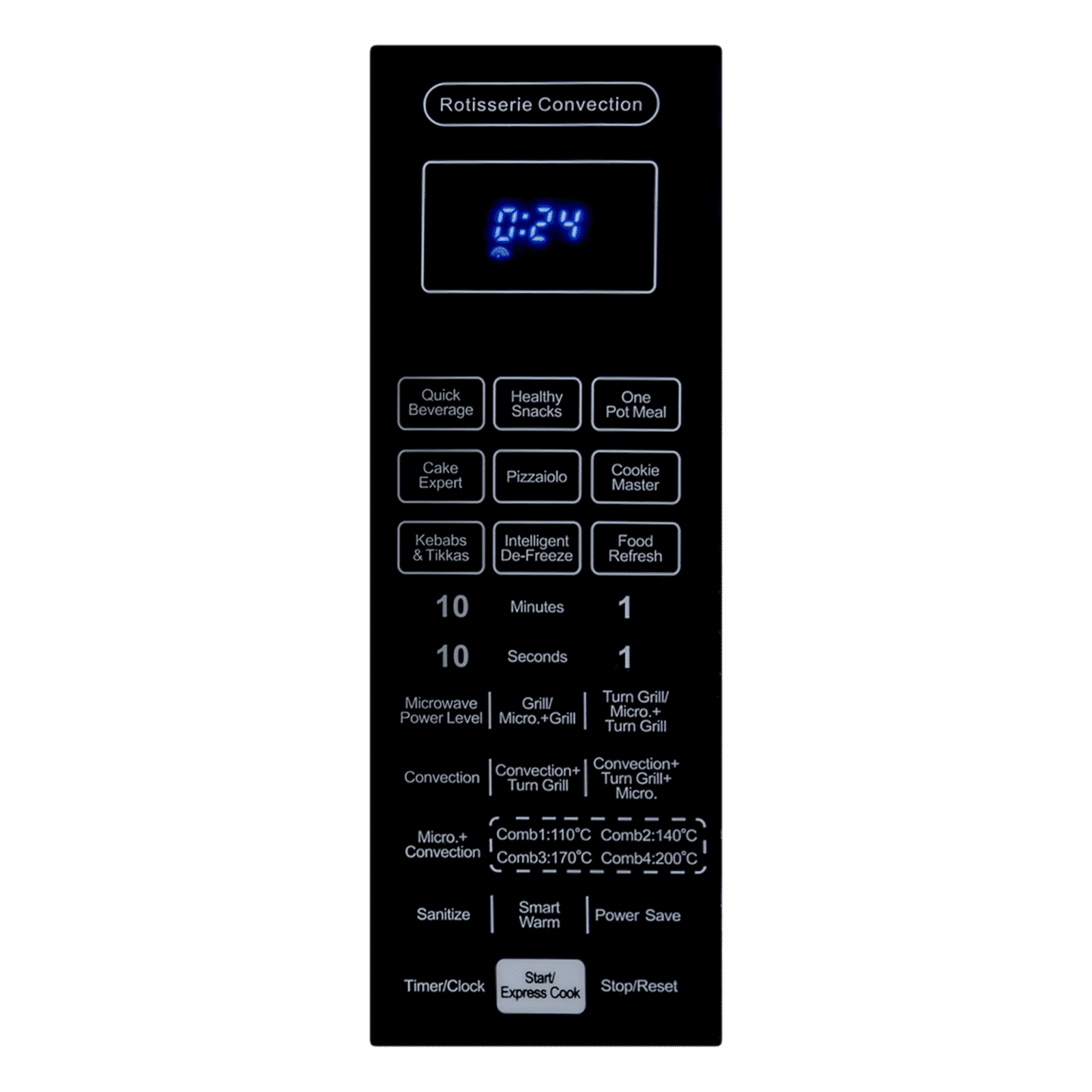 IFB 30L Convection Microwave Oven with 101 Autocook Menus (30BRC3, Black) IFB 30L Convection Microwave Oven with 101 Autocook Menus (30BRC3, Black)_4