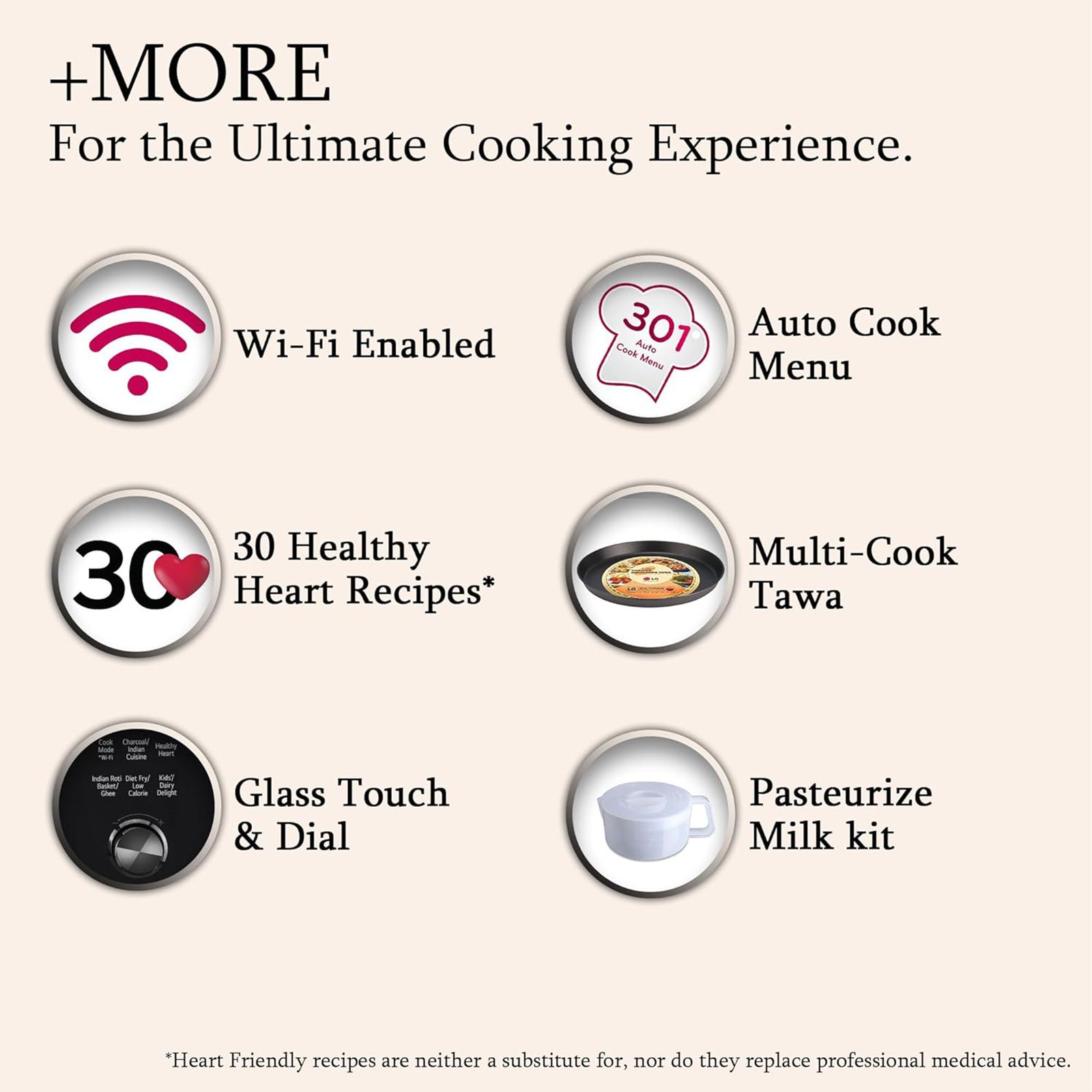 LG 28L Charcoal Convection Microwave Oven with Scan to Cook (MJEN286UFW, Black) LG 28L Charcoal Convection Microwave Oven with Scan to Cook (MJEN286UFW, Black)_14