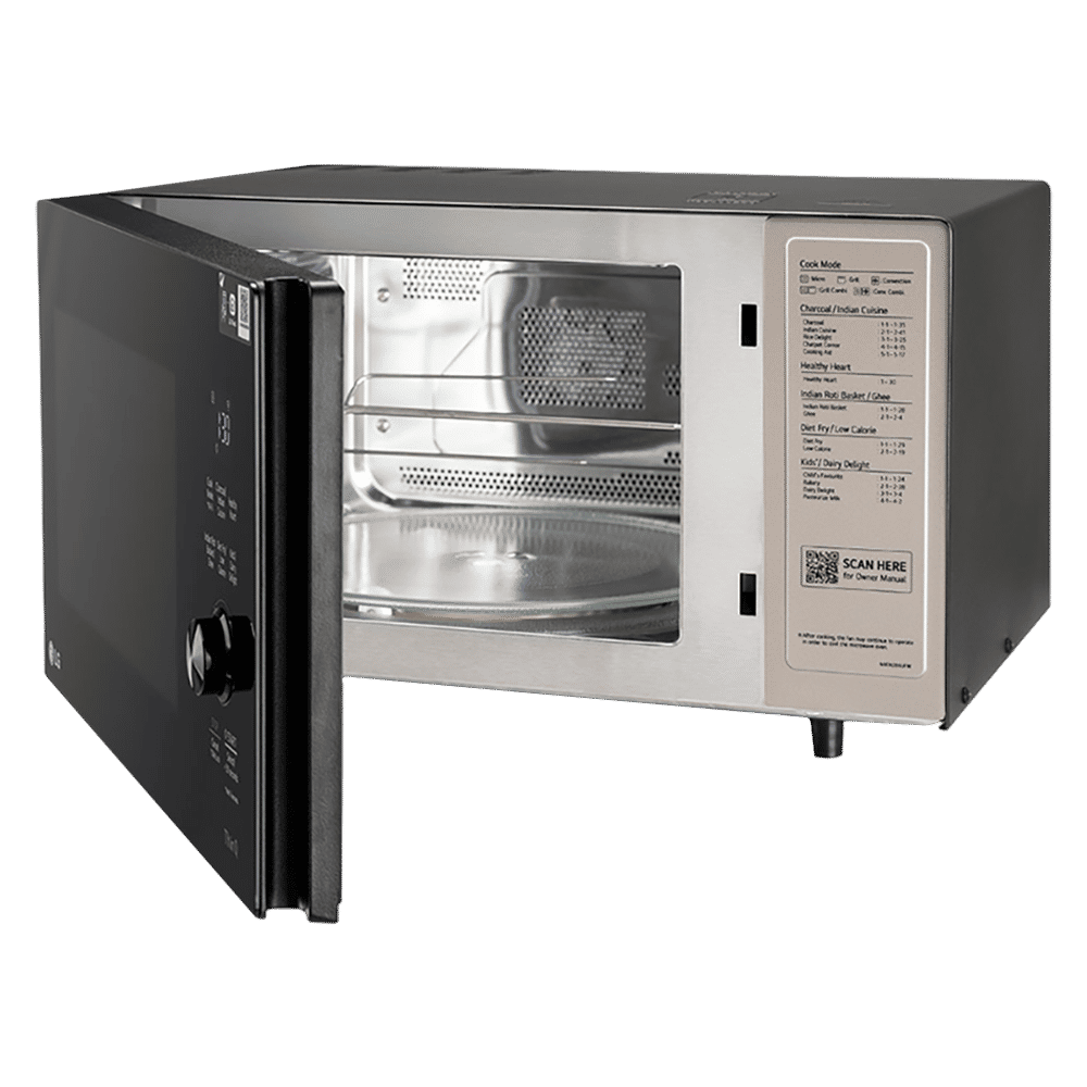 LG 28L Charcoal Convection Microwave Oven with Scan to Cook (MJEN286UFW, Black) LG 28L Charcoal Convection Microwave Oven with Scan to Cook (MJEN286UFW, Black)_7