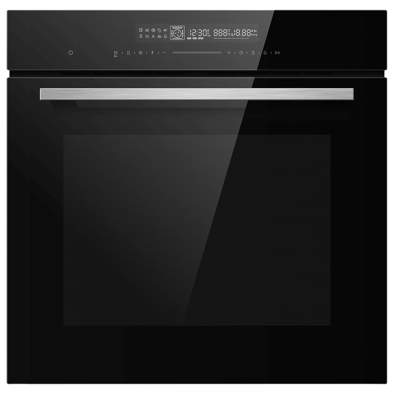 elica EPBI 1167 MTC BK 80L 60cm Built-in Electric Oven with Convection and Rotisserie (3555, Black) elica EPBI 1167 MTC BK 80L 60cm Built-in Electric Oven with Convection and Rotisserie (3555, Black)_1