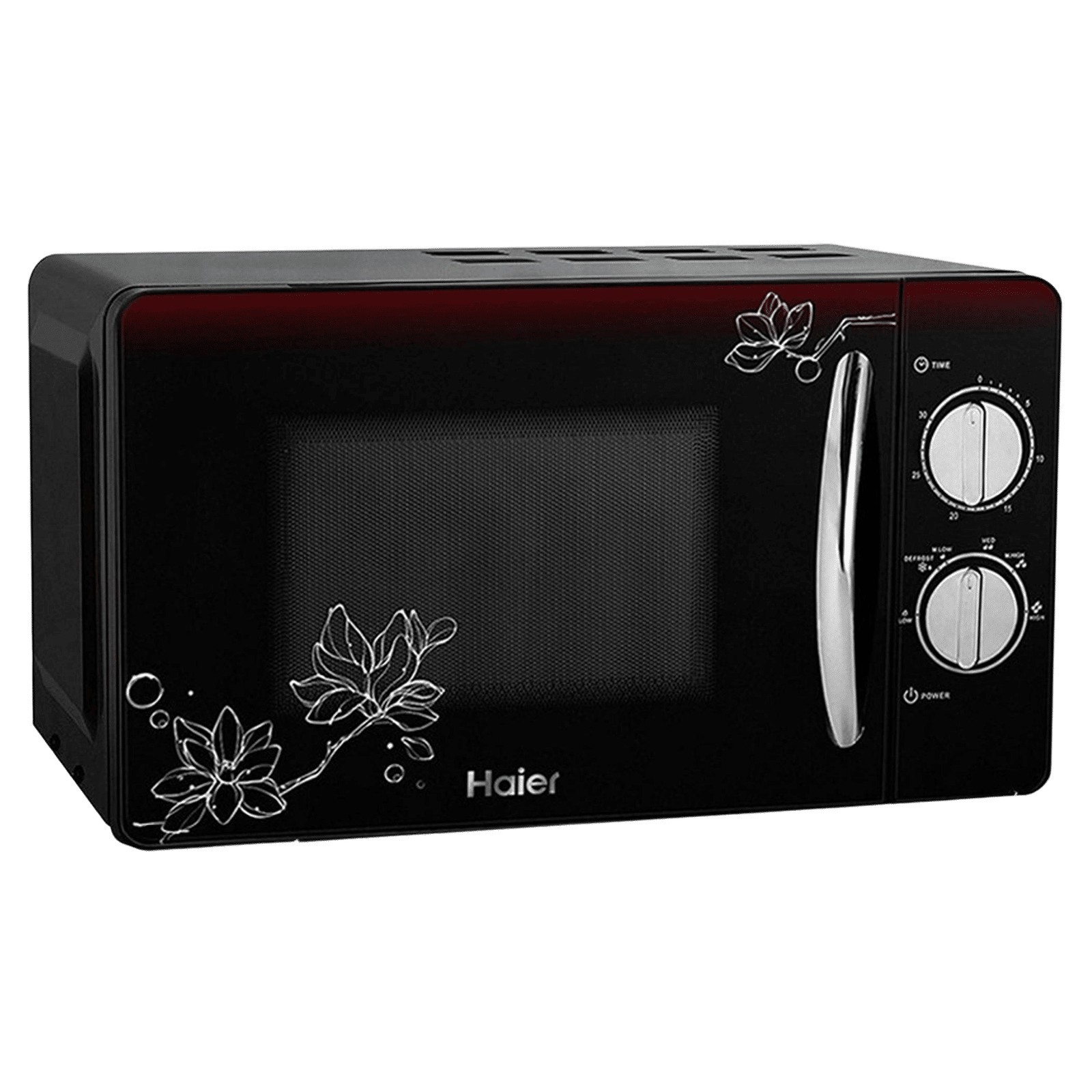 Haier 20L Solo Microwave Oven with Painted Cold Roll Steel Cavity (HIL2001MFPH, Black) Haier 20L Solo Microwave Oven with Painted Cold Roll Steel Cavity (HIL2001MFPH, Black)_11