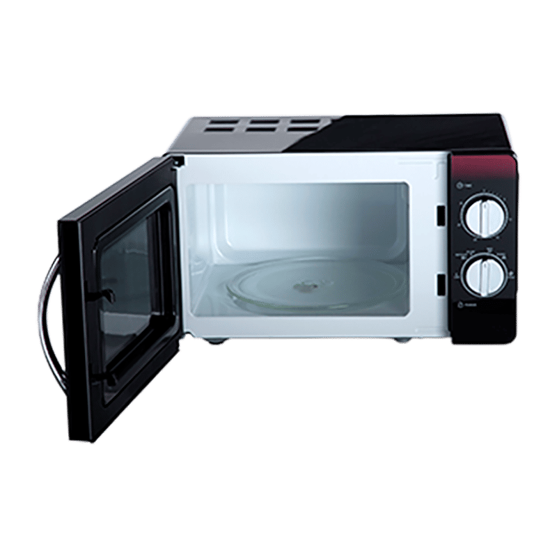 Haier 20L Solo Microwave Oven with Painted Cold Roll Steel Cavity (HIL2001MFPH, Black) Haier 20L Solo Microwave Oven with Painted Cold Roll Steel Cavity (HIL2001MFPH, Black)_5