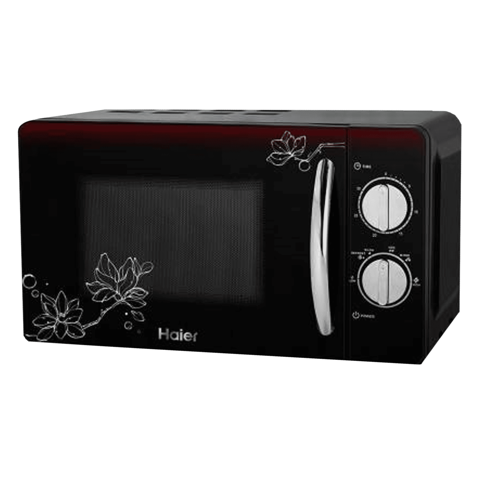 Haier 20L Solo Microwave Oven with Painted Cold Roll Steel Cavity (HIL2001MFPH, Black) Haier 20L Solo Microwave Oven with Painted Cold Roll Steel Cavity (HIL2001MFPH, Black)_6