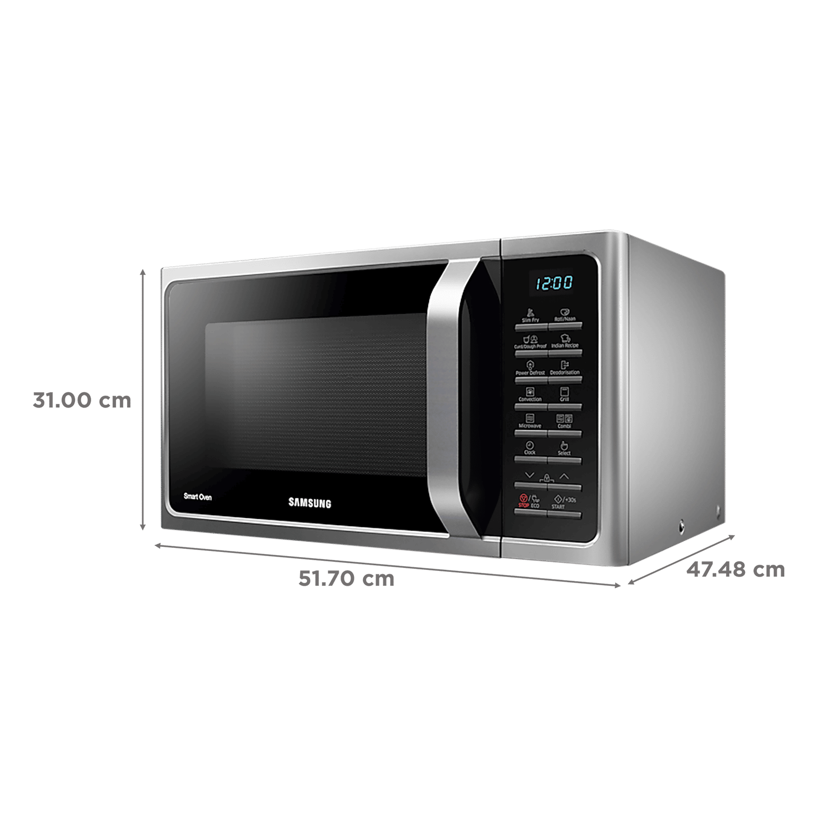 SAMSUNG 28L Convection Microwave Oven with Slim Fry Technology (MC28A5025VS/TL, Black) SAMSUNG 28L Convection Microwave Oven with Slim Fry Technology (MC28A5025VS/TL, Black)_2