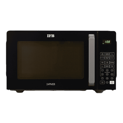 IFB 24PM2B 24L Solo Microwave Oven with 69 Autocook Menus (Black)
