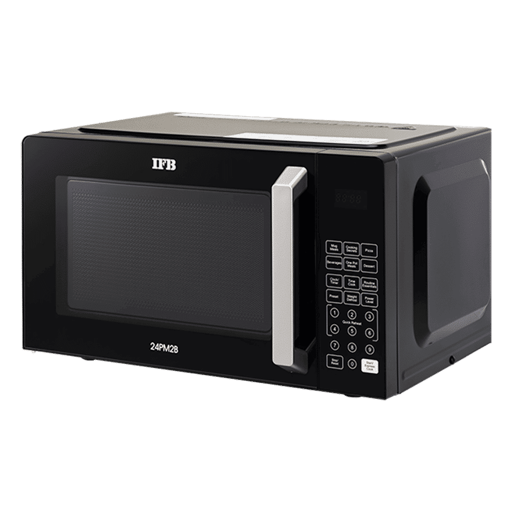 IFB 24PM2B 24L Solo Microwave Oven with 69 Autocook Menus (Black)_12
