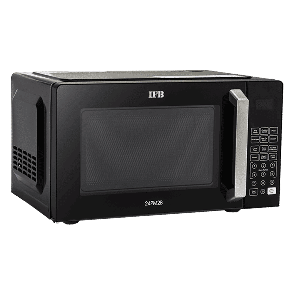 IFB 24PM2B 24L Solo Microwave Oven with 69 Autocook Menus (Black)_13
