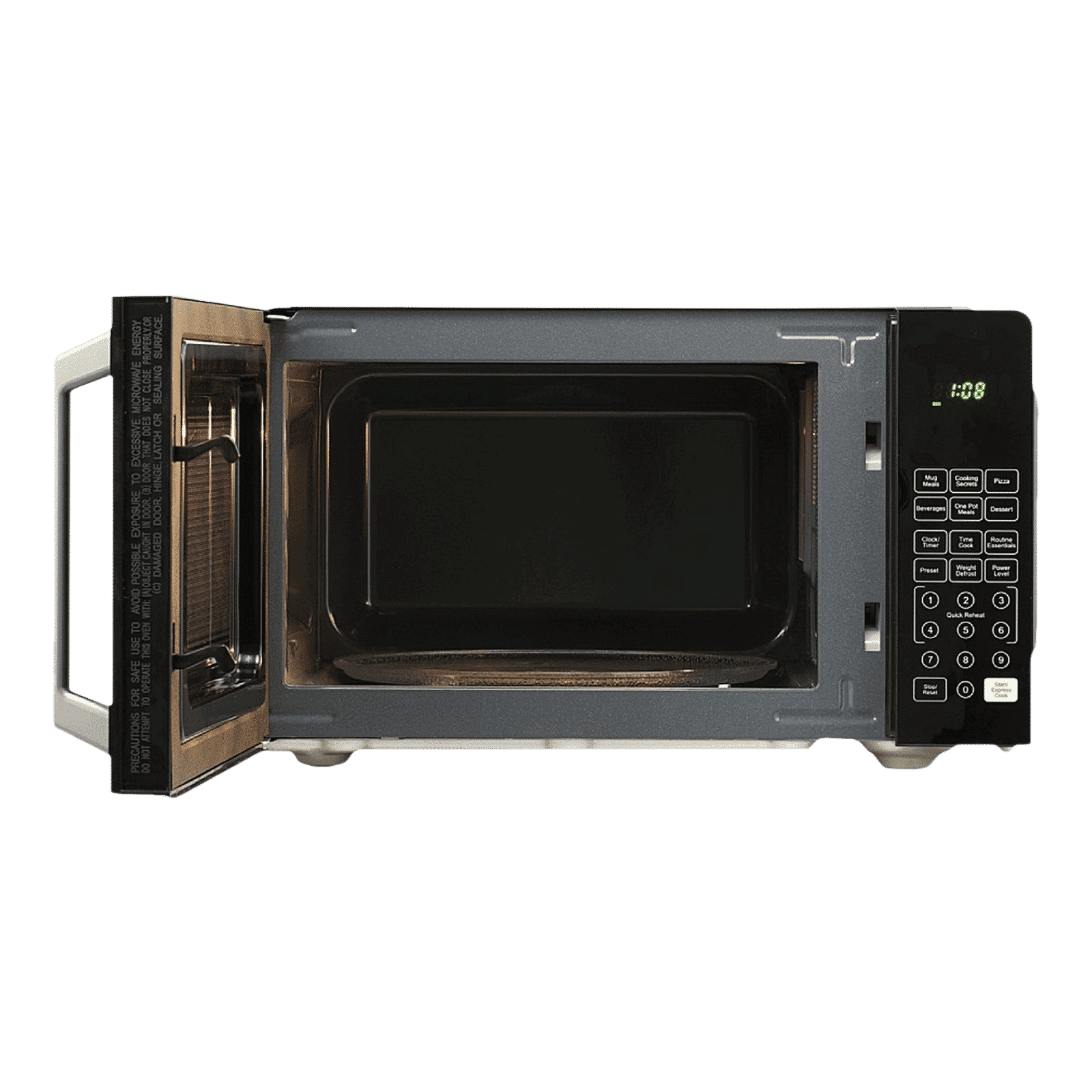 IFB 24PM2B 24L Solo Microwave Oven with 69 Autocook Menus (Black)_5