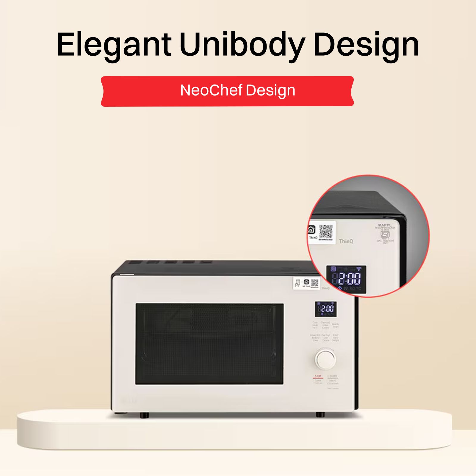 LG 32L Charcoal Convection Microwave Oven with Wi-Fi Support (MJEN326UHW, Black) LG 32L Charcoal Convection Microwave Oven with Wi-Fi Support (MJEN326UHW, Black)_15