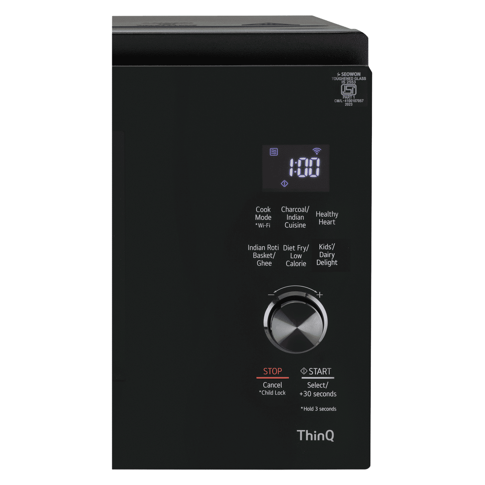 LG 32L Charcoal Convection Microwave Oven with Wi-Fi Support (MJEN326UHW, Black) LG 32L Charcoal Convection Microwave Oven with Wi-Fi Support (MJEN326UHW, Black)_4