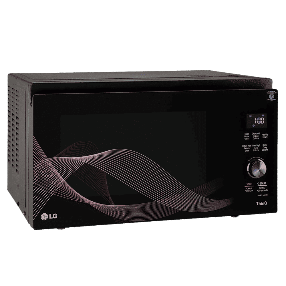 LG 32L Charcoal Convection Microwave Oven with Wi-Fi Support (MJEN326UHW, Black) LG 32L Charcoal Convection Microwave Oven with Wi-Fi Support (MJEN326UHW, Black)_8
