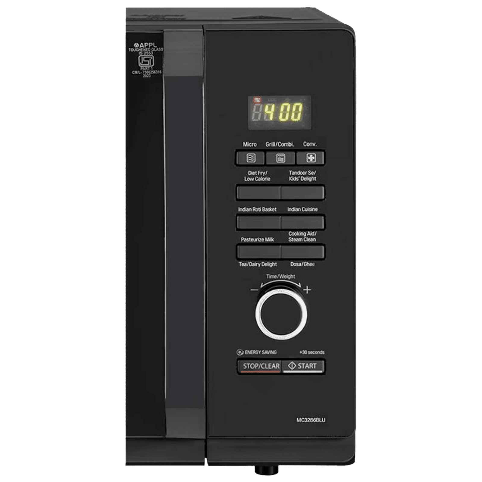 LG 32L Convection Microwave Oven with Diet Fry (MC3286BLU, Black) LG 32L Convection Microwave Oven with Diet Fry (MC3286BLU, Black)_4