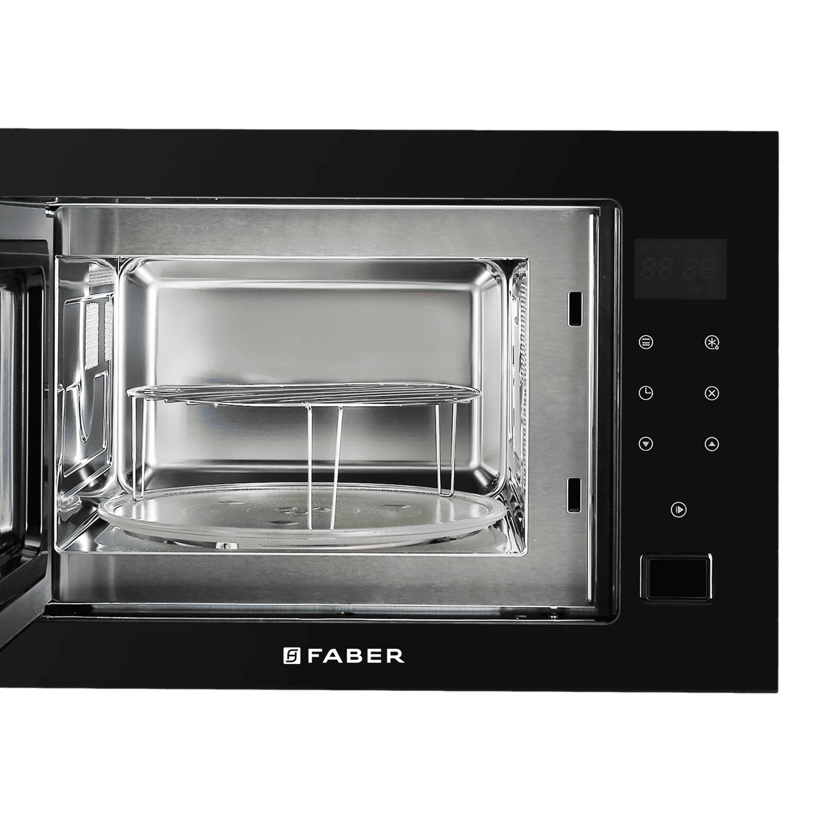 FABER FBIMWO 25 SG 25L 60cm Convection Microwave with 8 Auto Cook Menus (131.0697.114, Black)_5
