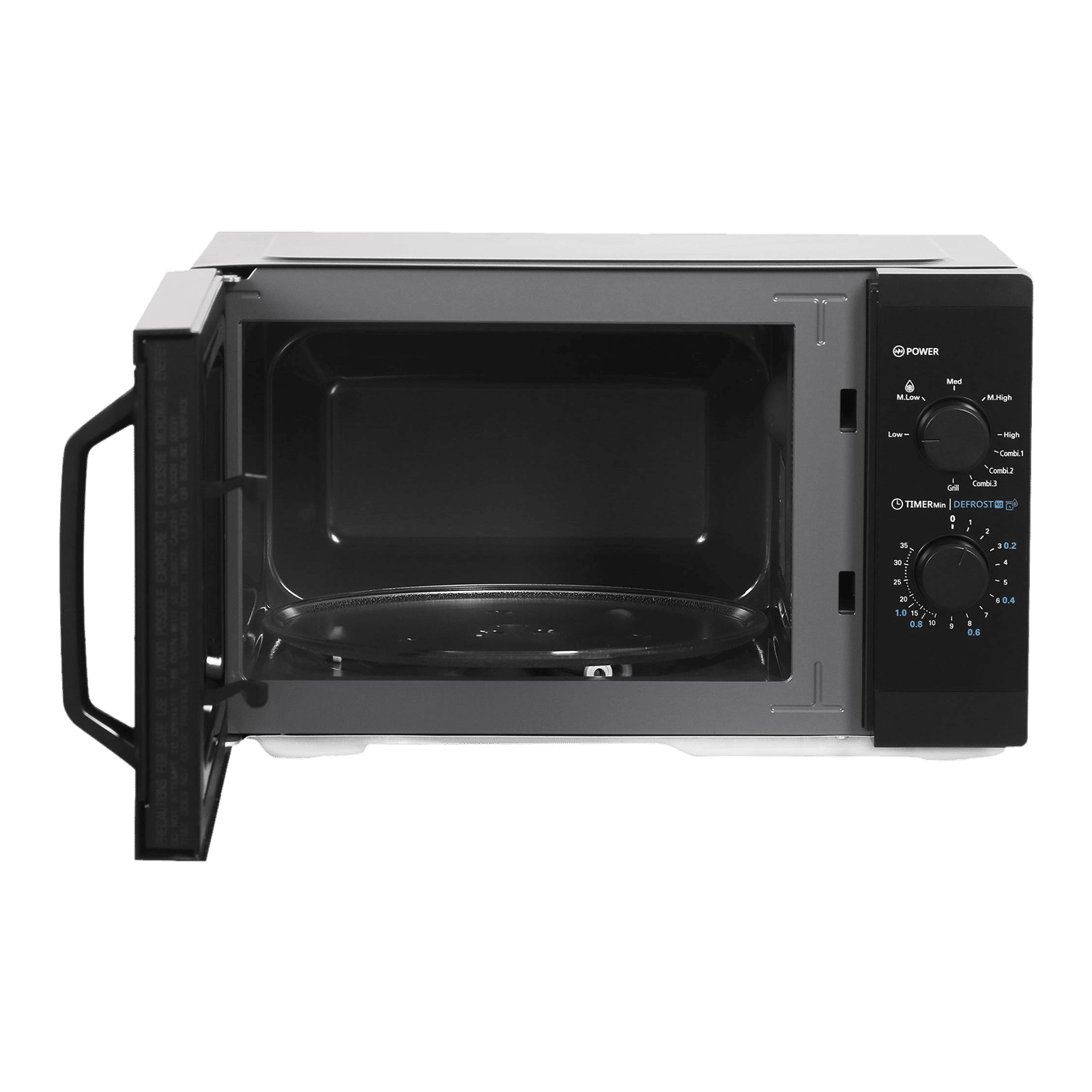 SHARP Hikari-G25 25L Grill Microwave Oven with Quick Start (R-625KN-K/W, Black & White)_5