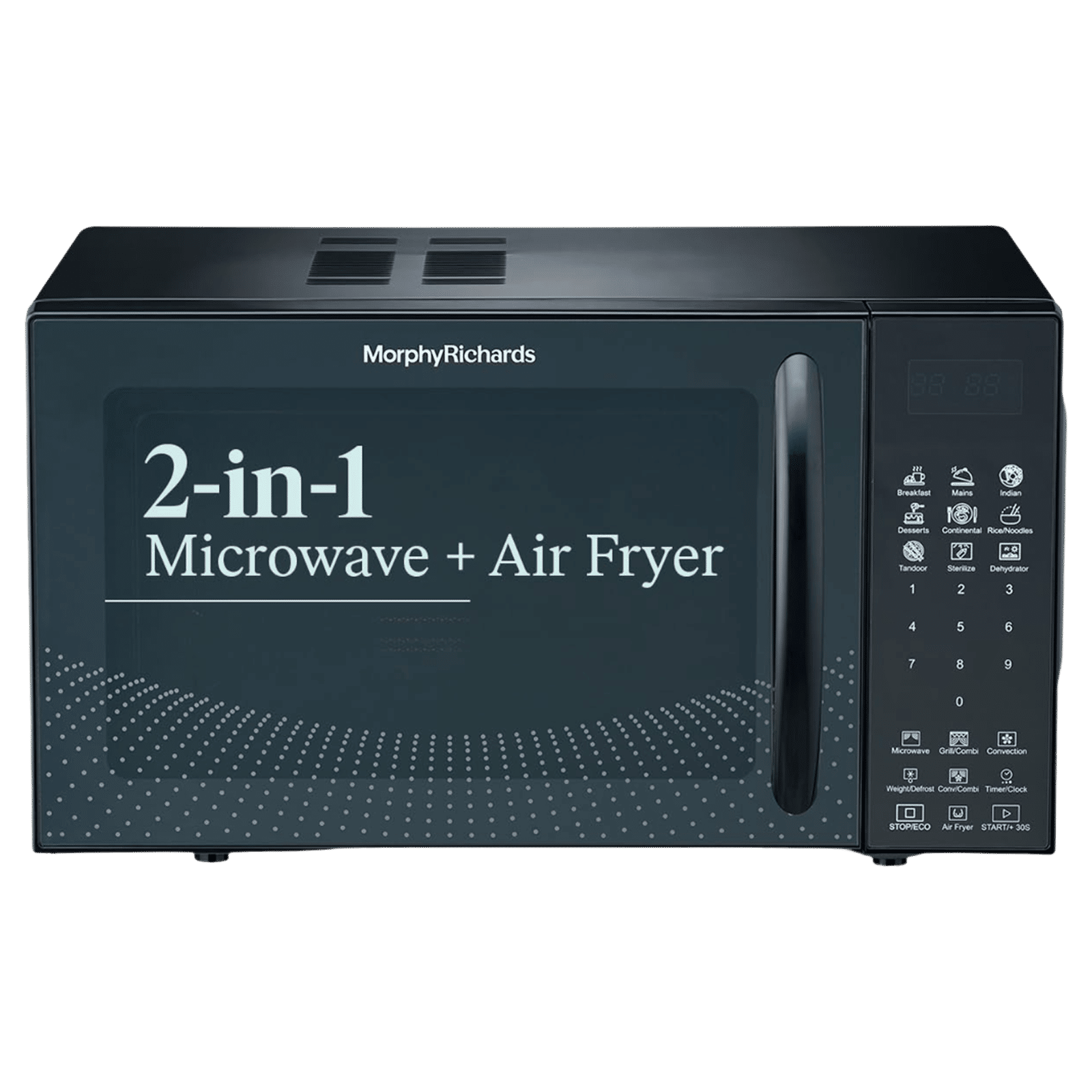 morphy richards Air 23CGAD 23L Convection Microwave Oven with In-Built Air Fryer(Black) morphy richards Air 23CGAD 23L Convection Microwave Oven with In-Built Air Fryer(Black)_1