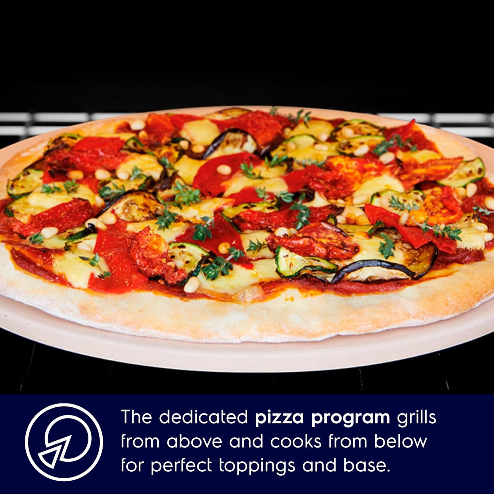 Electrolux Ultimate Taste 300 68L 60cm Built-in Microwave with Pizza Program Technology (KOHLH00KA, Black)_8