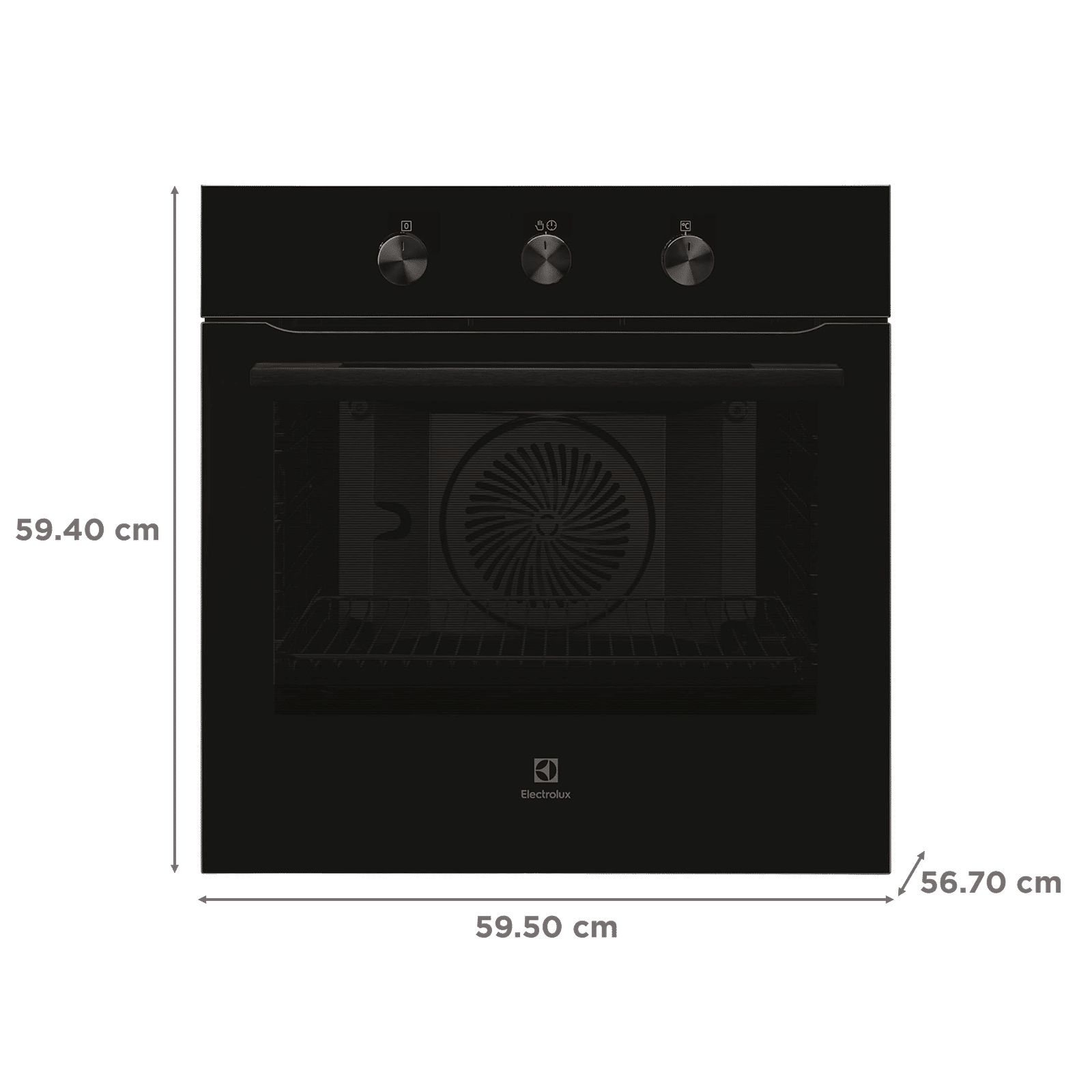 Electrolux Ultimate Taste 300 68L 60cm Built-in Microwave with Pizza Program Technology (KOHLH00KA, Black)_2