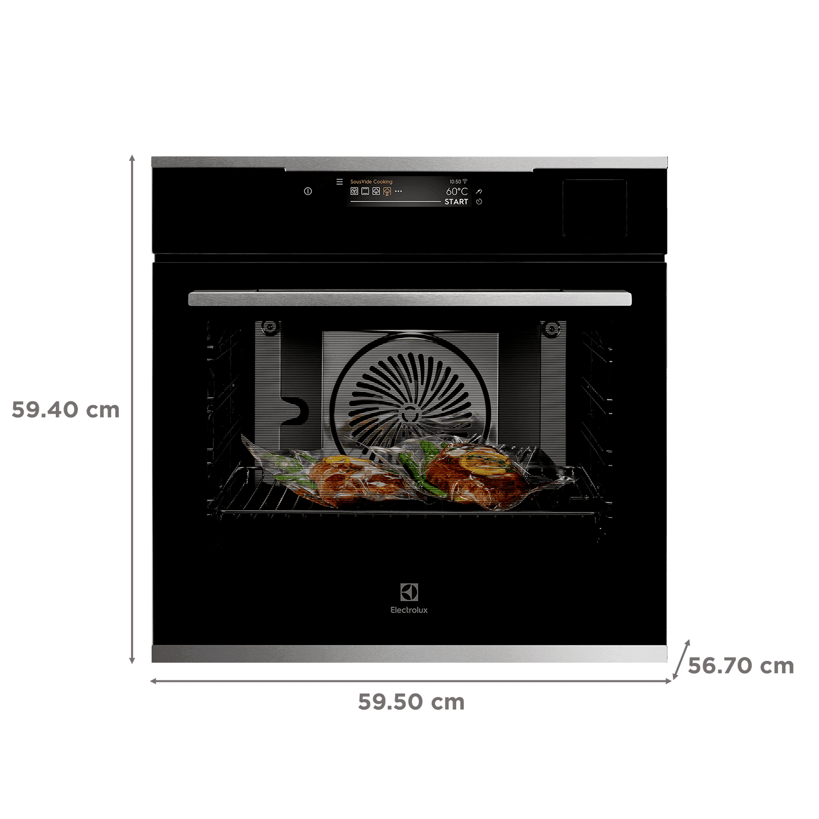 Electrolux Ultimate Taste 900 70L 60cm Built-in Microwave with SteamPro Technology (KOAAS31X, Black)_2