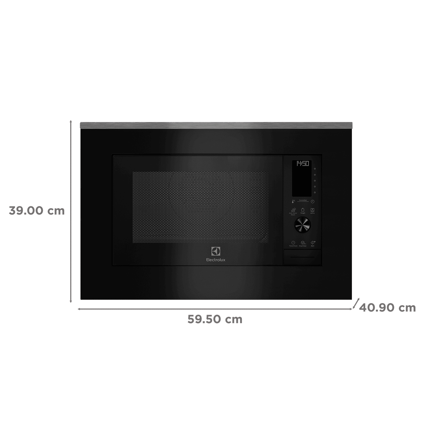 Electrolux UltimateTaste 900 30L 60cm Built-in Microwave with 14 Functions (EMSB30XCF, Black) Electrolux UltimateTaste 900 30L 60cm Built-in Microwave with 14 Functions (EMSB30XCF, Black)_2