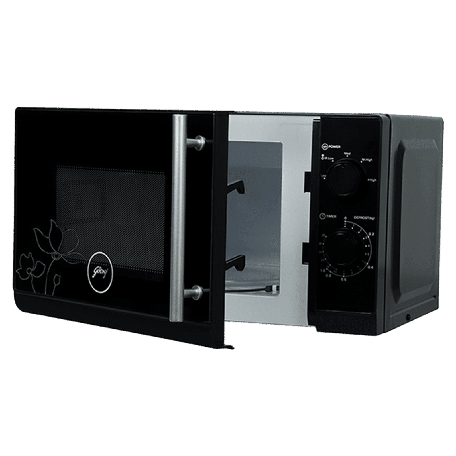 Godrej 20L Solo Microwave Oven with Powder Coated Cavity (GMX 20SA2 BLM, Black) Godrej 20L Solo Microwave Oven with Powder Coated Cavity (GMX 20SA2 BLM, Black)_6