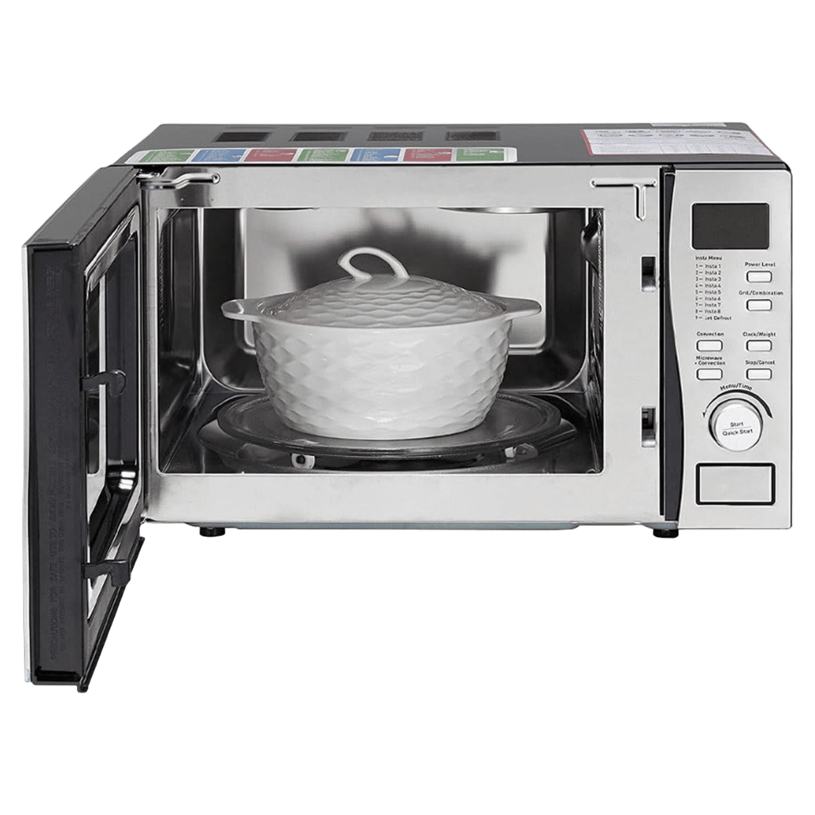 Godrej 19L Convection Microwave Oven with 4 Step Cooking (GMX 519 CP1 PZ , White Rose) Godrej 19L Convection Microwave Oven with 4 Step Cooking (GMX 519 CP1 PZ , White Rose)_5