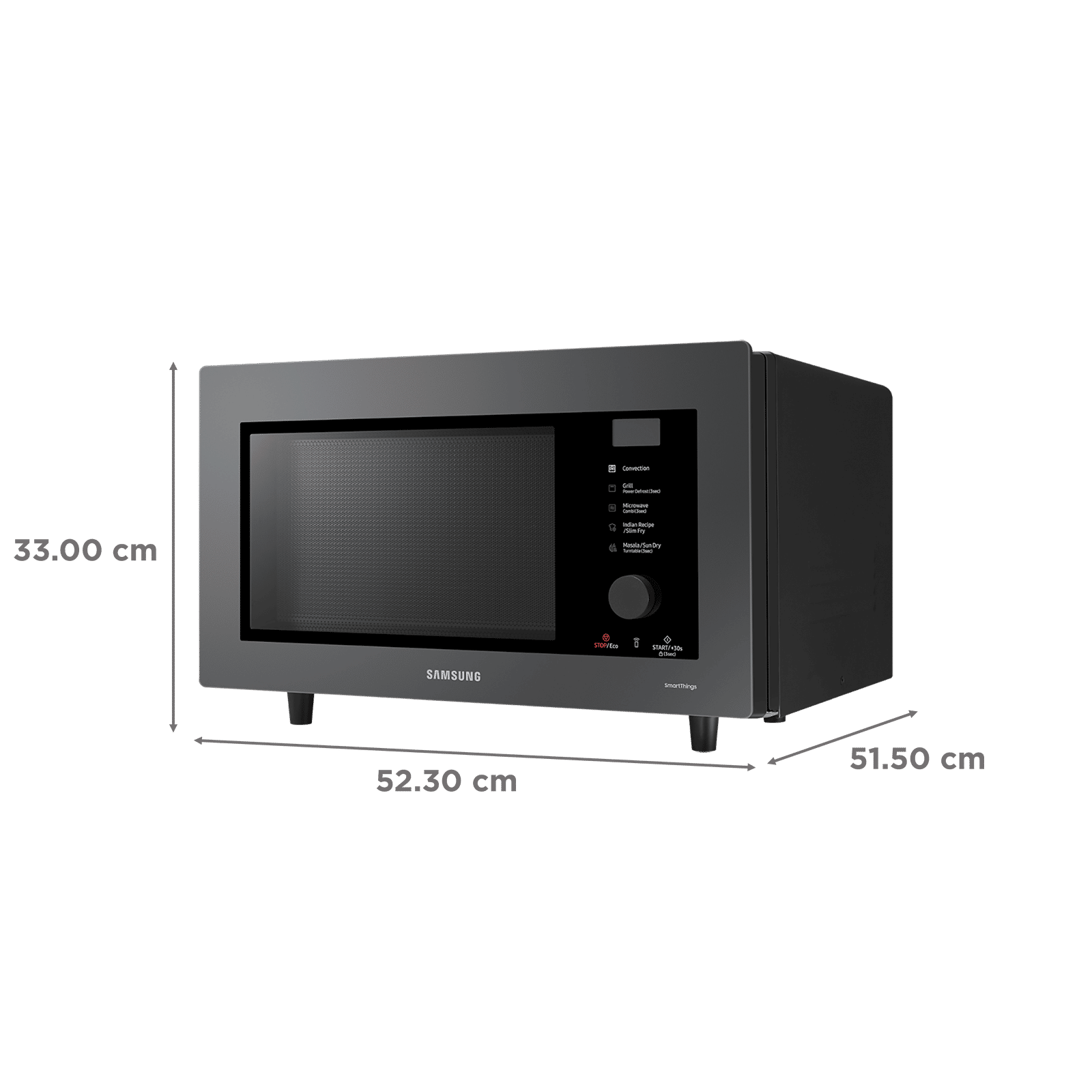 SAMSUNG 32L Convection Microwave Oven with Wi-Fi Enabled (MC32B7382QC, Clean Charcoal) SAMSUNG 32L Convection Microwave Oven with Wi-Fi Enabled (MC32B7382QC, Clean Charcoal)_2