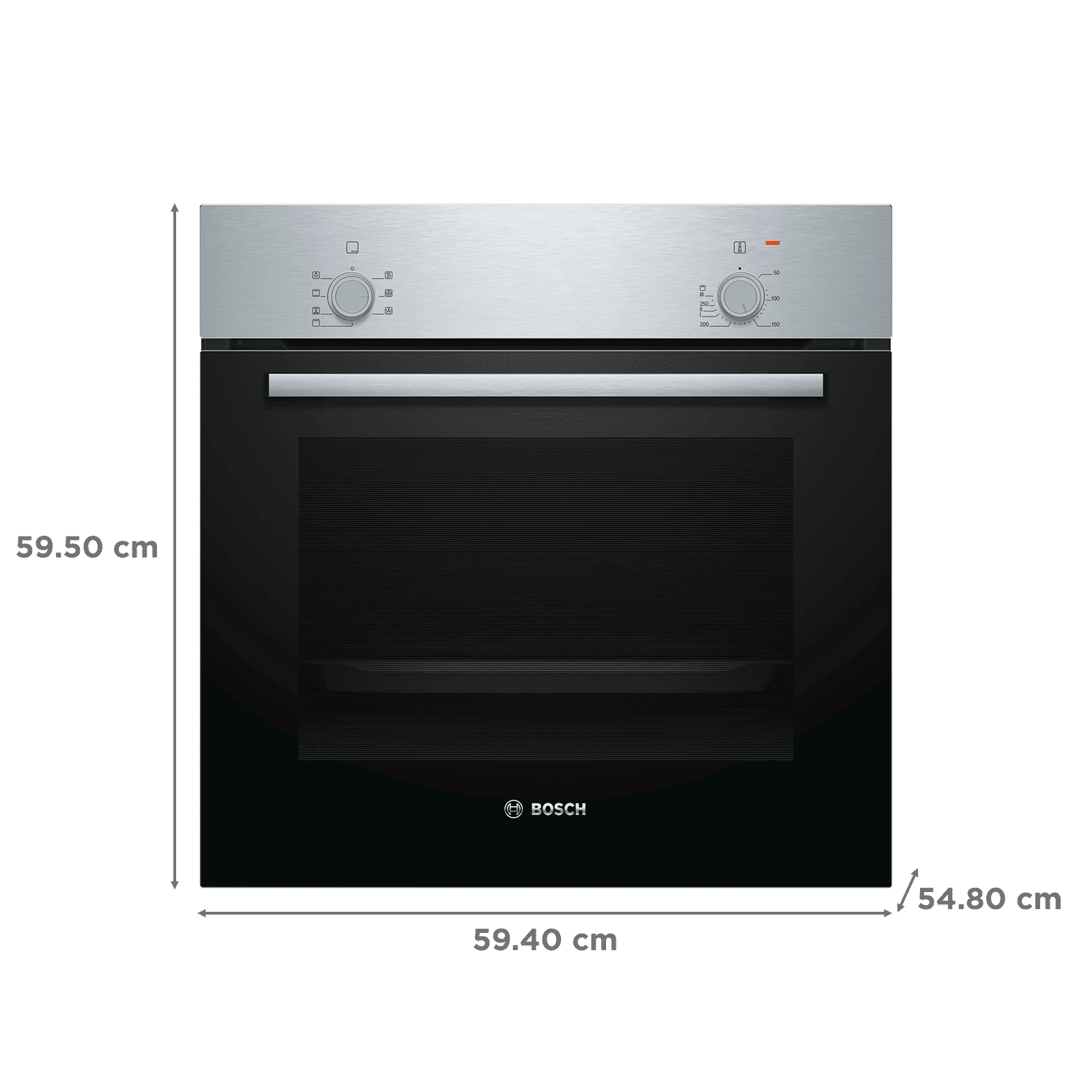 BOSCH Series 2 66L 60cm Built-in Microwave with Fast Pre-Heating Function (HBF010BR0Z, Stainless Steel)_2